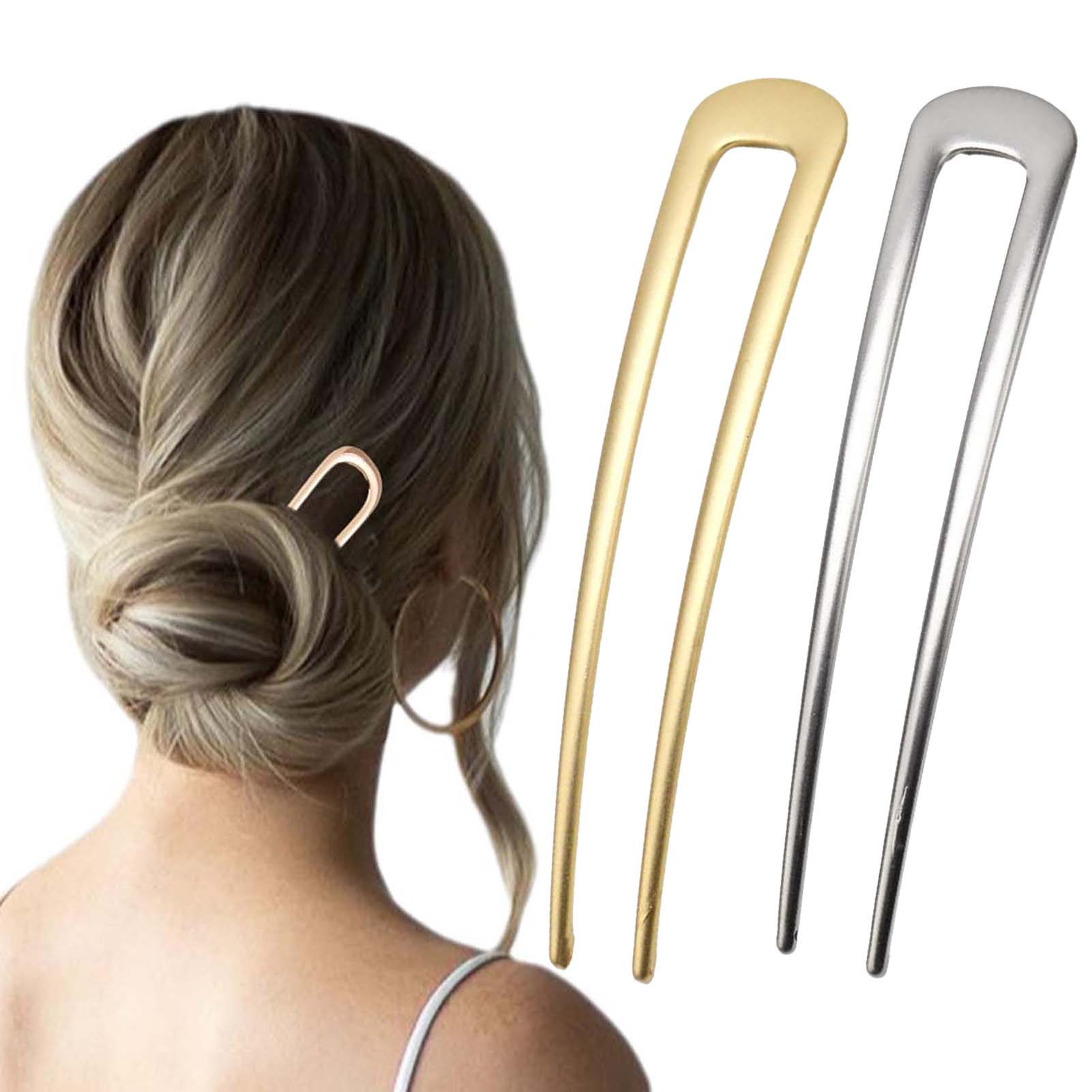 Hair Curling Wand - Fransız U Şekilli Saç Tokaları Vintage