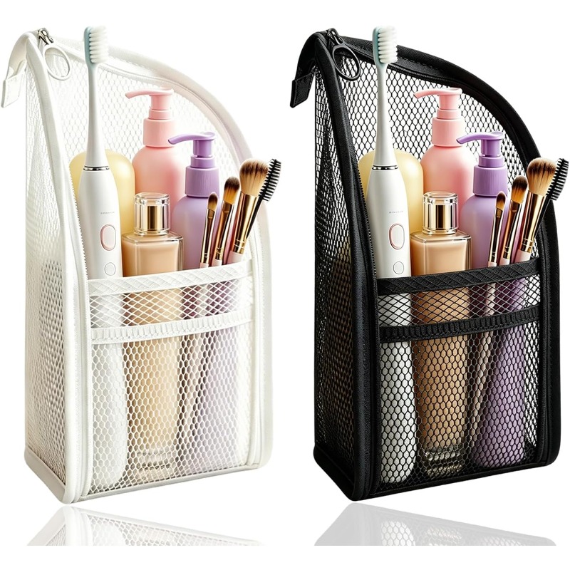 Makeup Organizer - Fileli Tuvalet Çantası Nefes Alabilen Hızlı