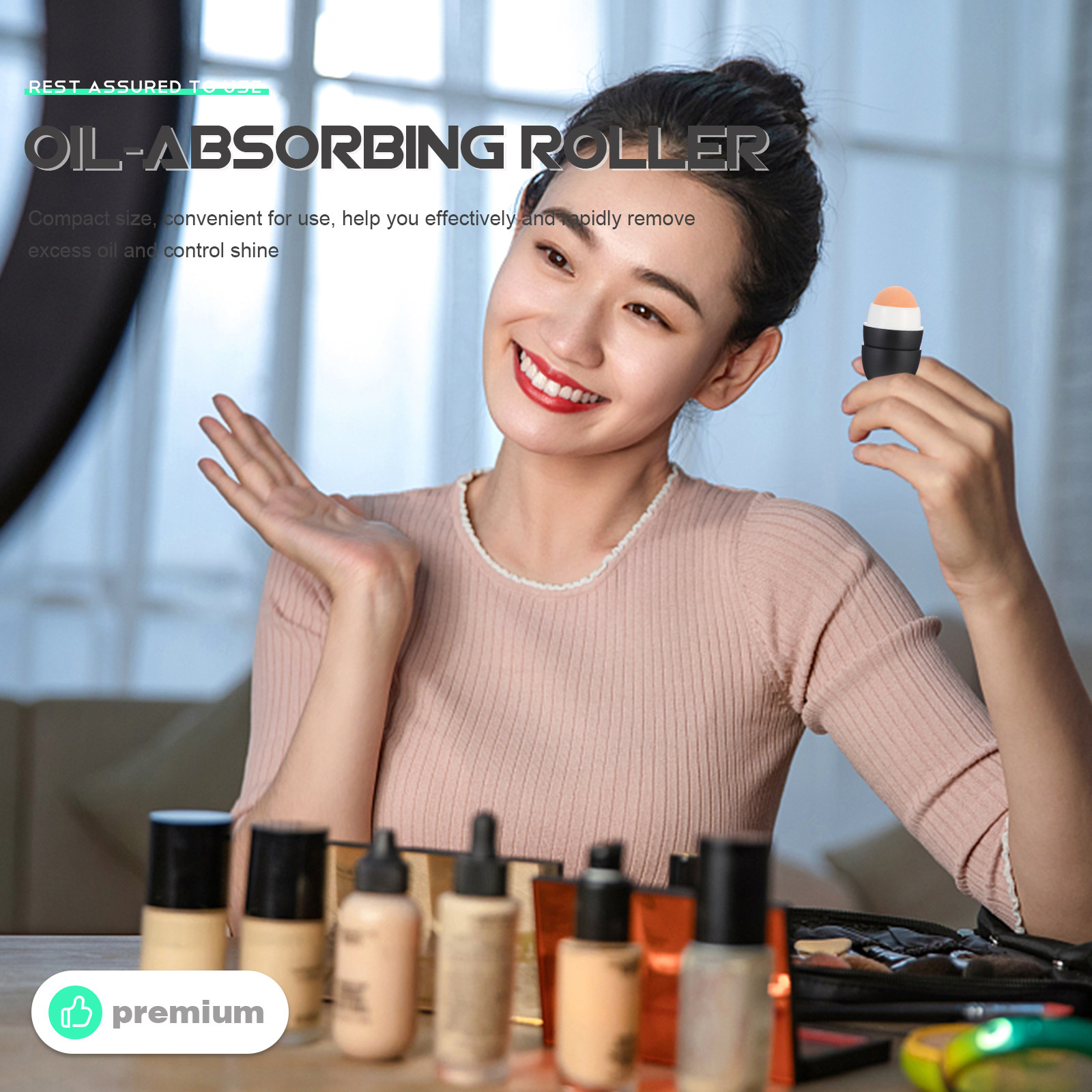 Face Massager - Yüz Yağı Masaj Aleti için Cilt