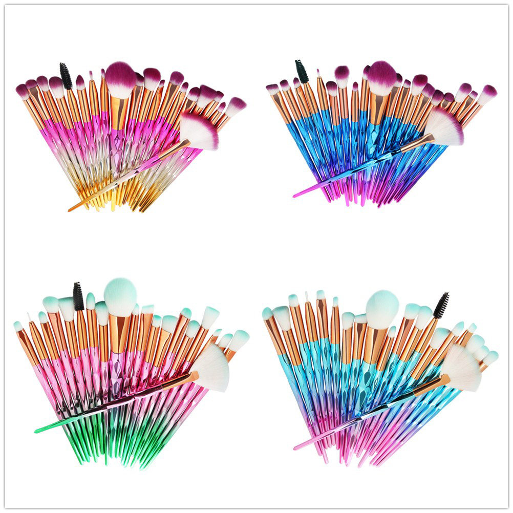 Beauty Makeup Gift Sets - 20 adet Premium makyaj fırçası seti