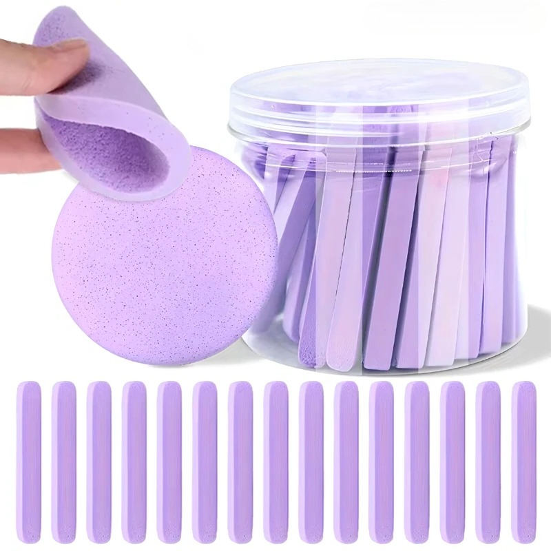 Kiss Beauty Makeup Remover - Sıkıştırılmış Yüz Yıkama Süngeri Saklama Kutulu