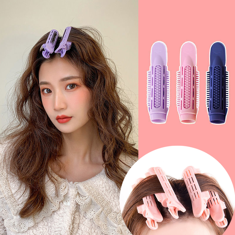 Hair Curling Wand - 2 adet Kabarık Curling Firkete Silindirler