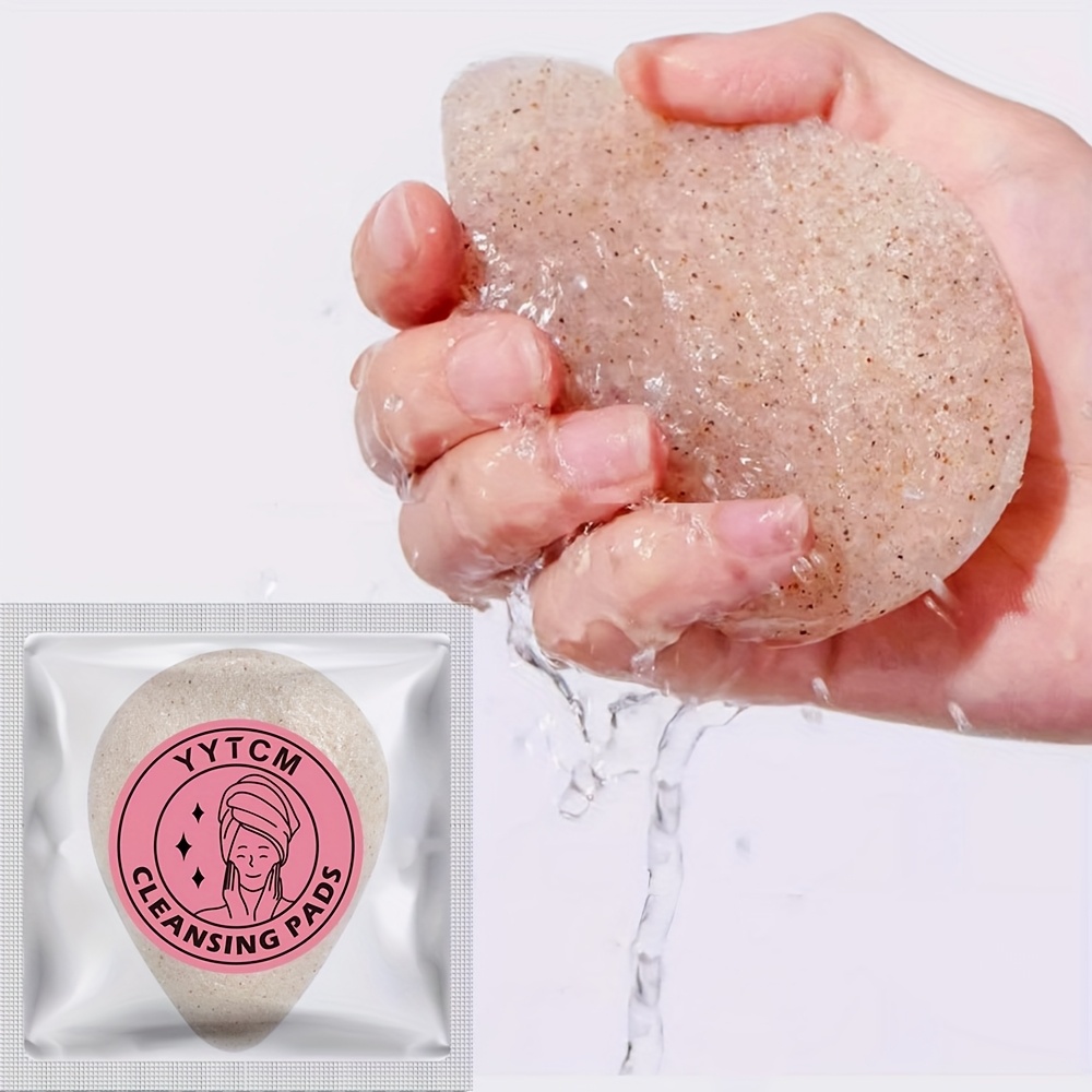 Kiss Beauty Makeup Remover - Ceviz Çekirdeği Konjac Yüz Süngeri, Yüz