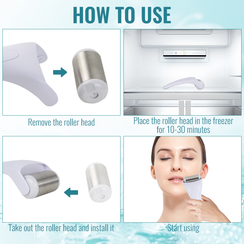Face Massager - 2025 Yeni Güzellik Cihazı Buzlu Cilt