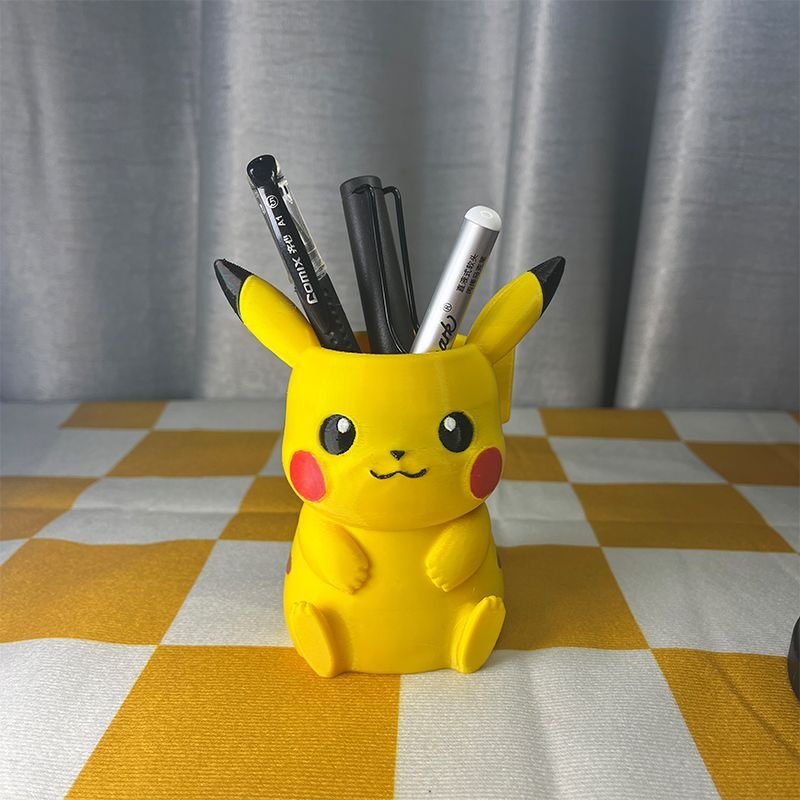 Makeup Organizer - Pokémon kalemlik şeklinde saklama kutusu, sevimli