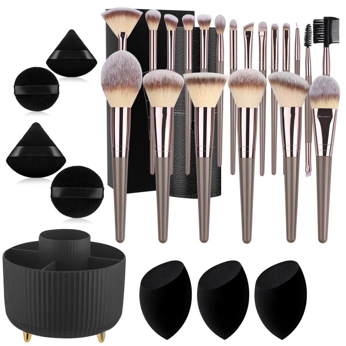 Beauty Makeup Gift Sets - Profesyonel 1-20PCS Makyaj Fırça Seti Premium
