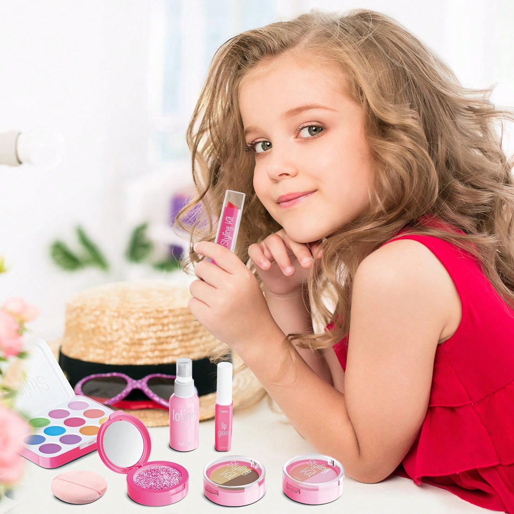 Çocuklar 3-6 Yaş Kızlar için M - Beauty Makeup Set For Kids incelemesi ve fiyatı