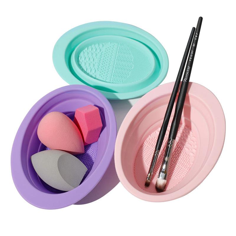 Katlanabilir Pudra Pufu Temizl - Beauty Makeup Tools Use incelemesi ve fiyatı