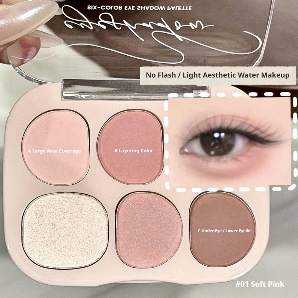 6 Renk Mat Göz Farı Allık Pudr - Beauty Makeup Eyeshadow Palette incelemesi ve fiyatı