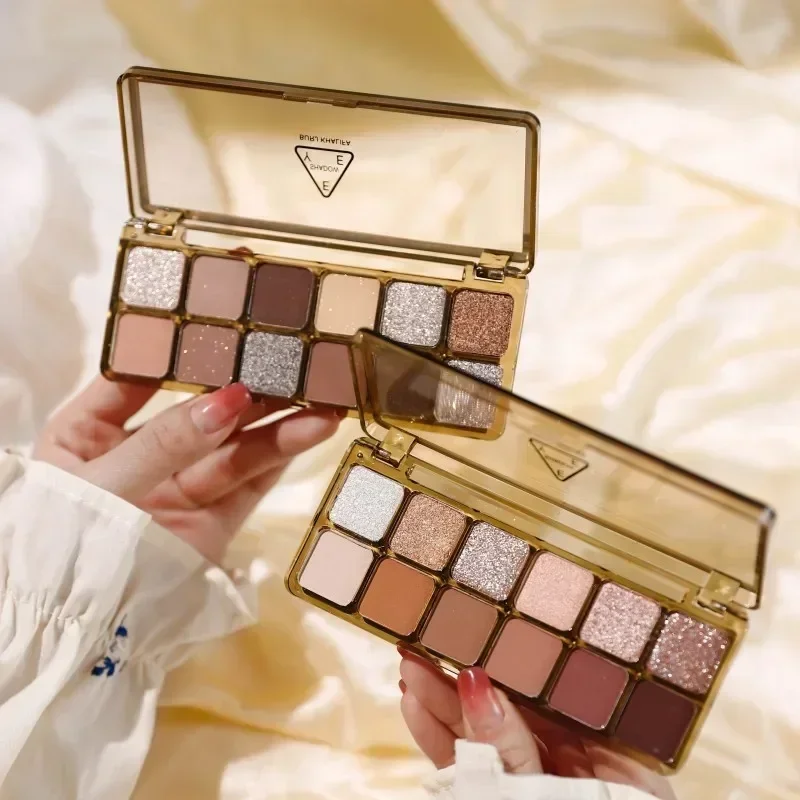 12 renkler Glitter göz farı pa - Beauty Makeup Eyeshadow Palette incelemesi ve fiyatı