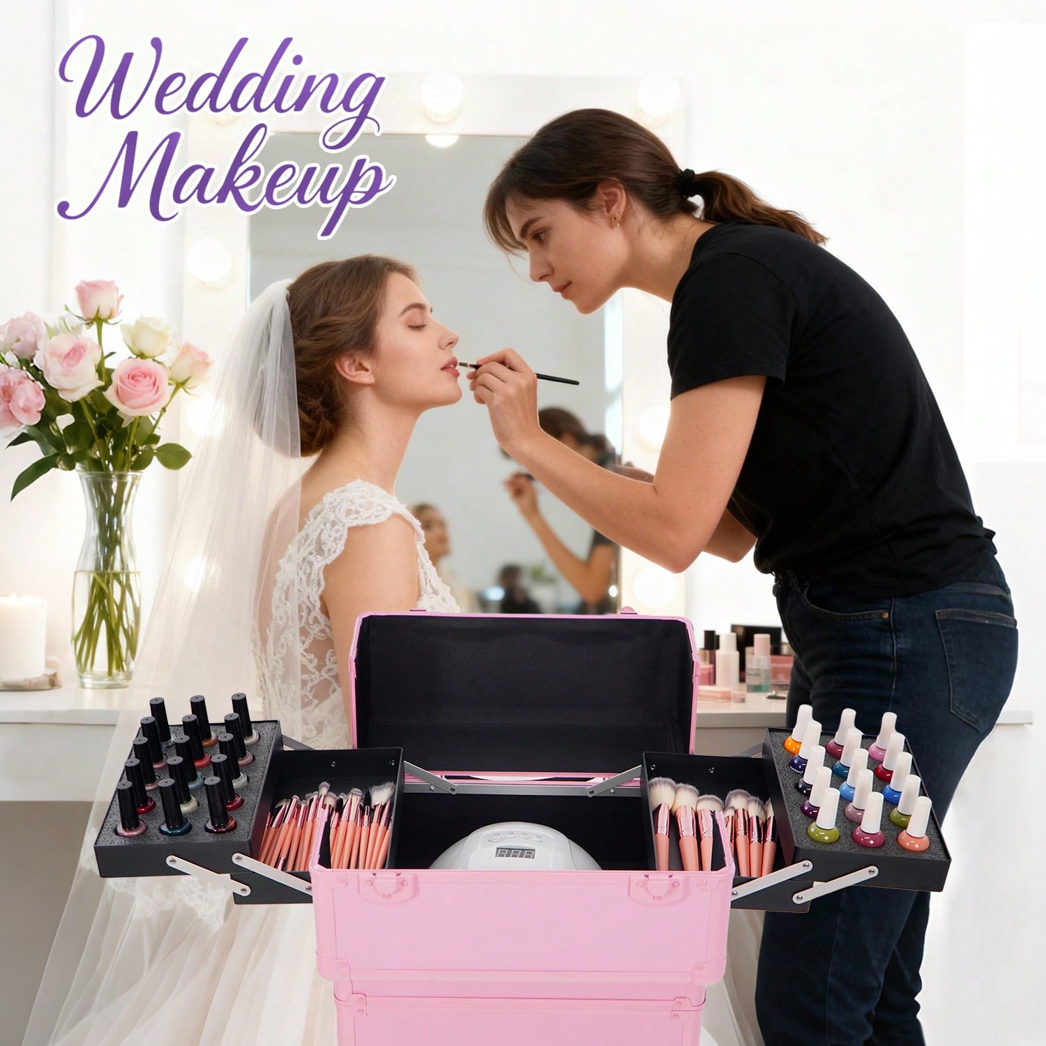 4'ü 1 Arada Tekerlekli Makyaj  - Makeup Organizer incelemesi ve fiyatı