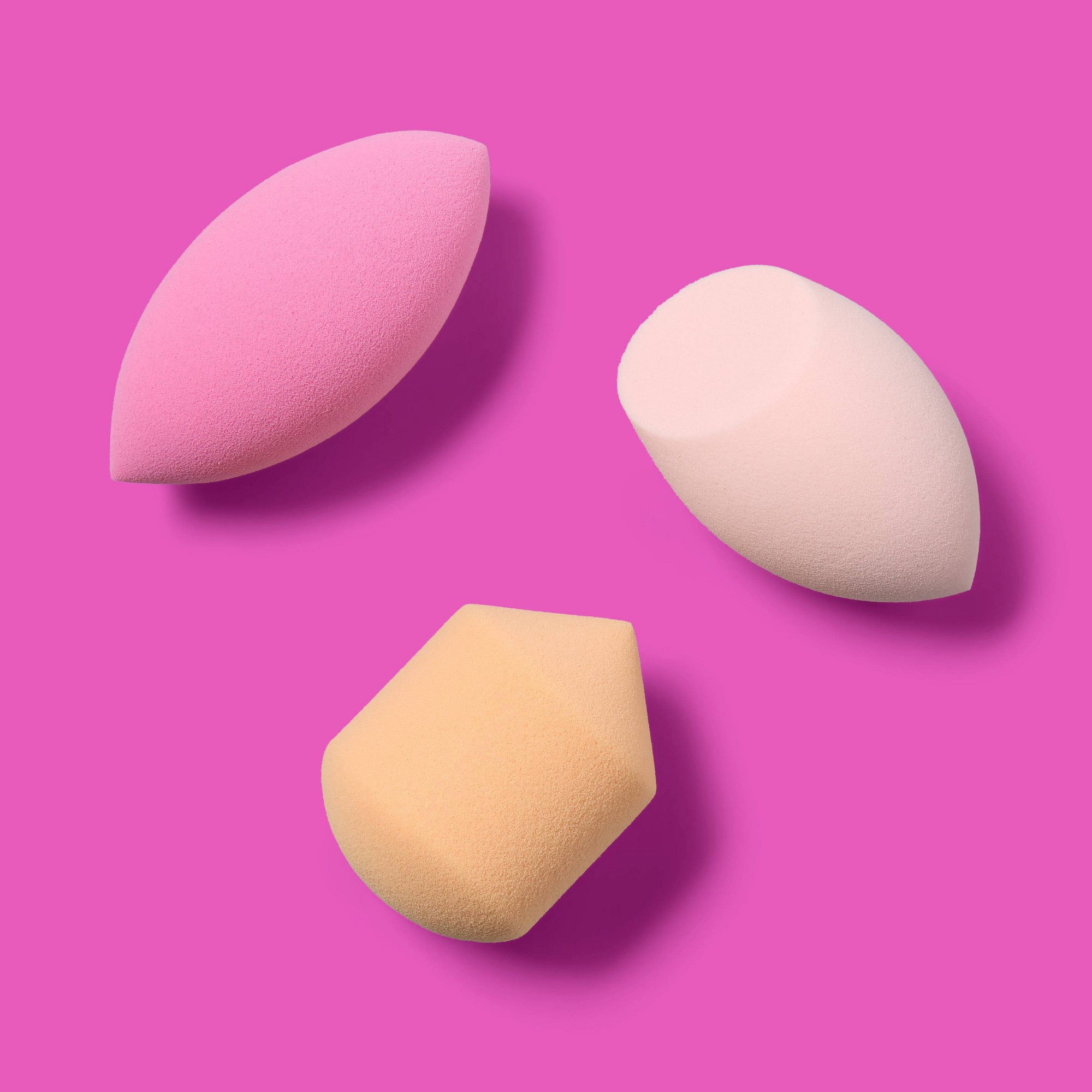 3 Parçalı Çeşitli Şekillerde M - Cosmetic Sponge incelemesi ve fiyatı