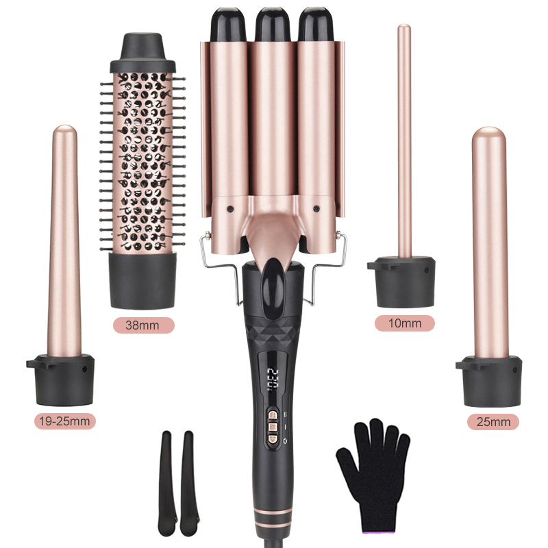 5'i 1 Arada Değiştirilebilir S - Hair Curling Wand incelemesi ve fiyatı