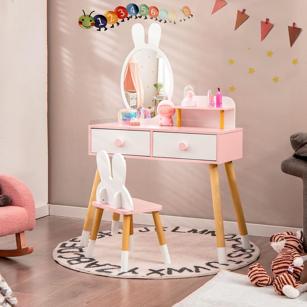 EY Çocuk Makyaj Masası, Tavşan - Beauty Makeup Set For Kids incelemesi ve fiyatı