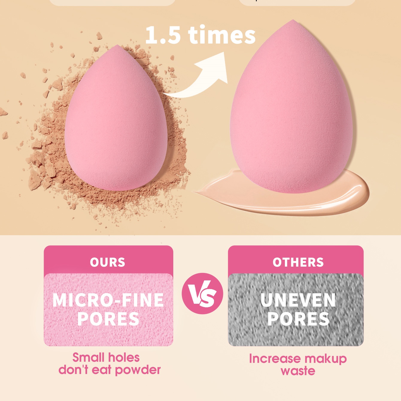 16'lı Pembe Makyaj Süngeri ve  - Beauty Makeup Tools Use incelemesi ve fiyatı