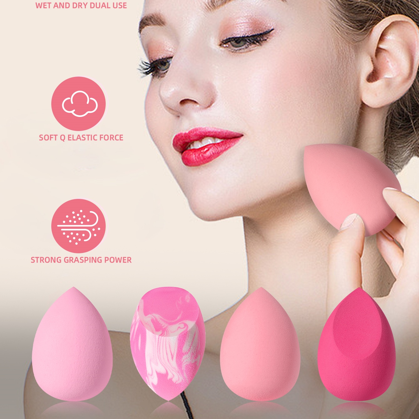 16'lı Pembe Makyaj Süngeri ve  - Beauty Makeup Tools Use incelemesi ve fiyatı