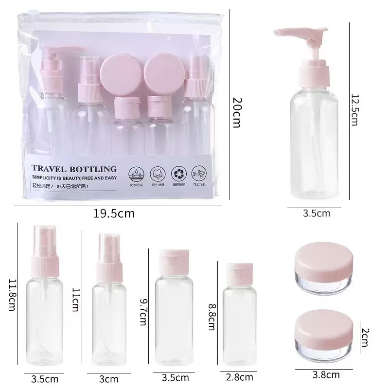 7 adet seyahat şişe çantası yı - Setting Spray incelemesi ve fiyatı