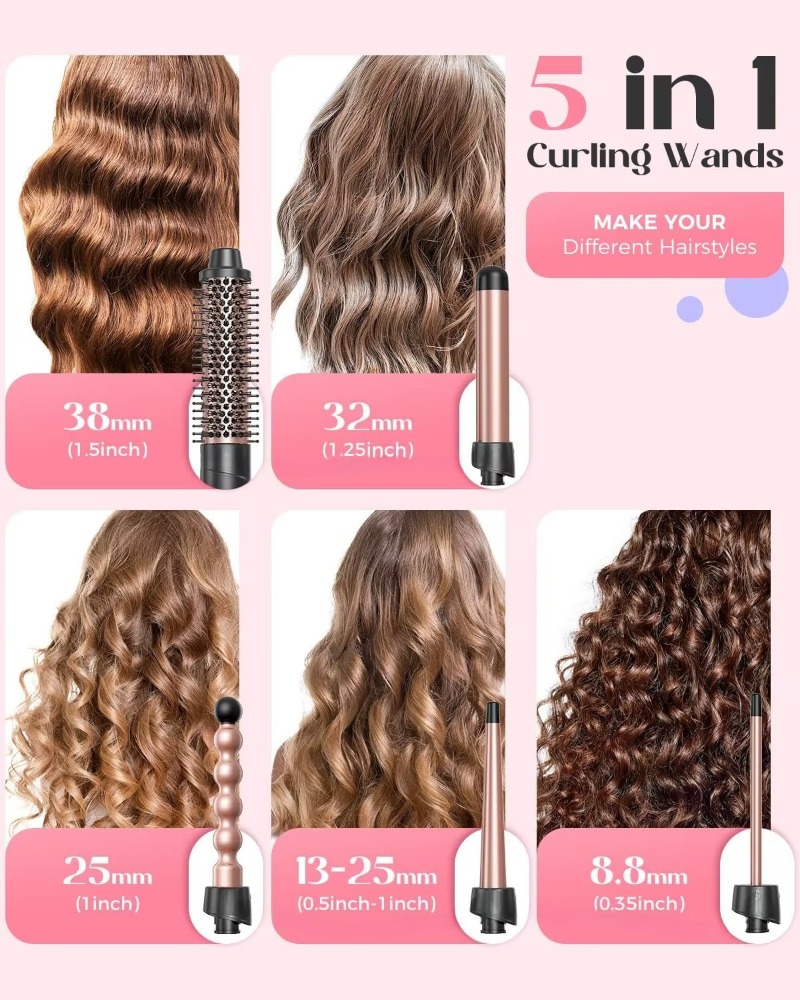 Lüks 5'i 1 Arada Seramik Saç M - Hair Curling Wand incelemesi ve fiyatı