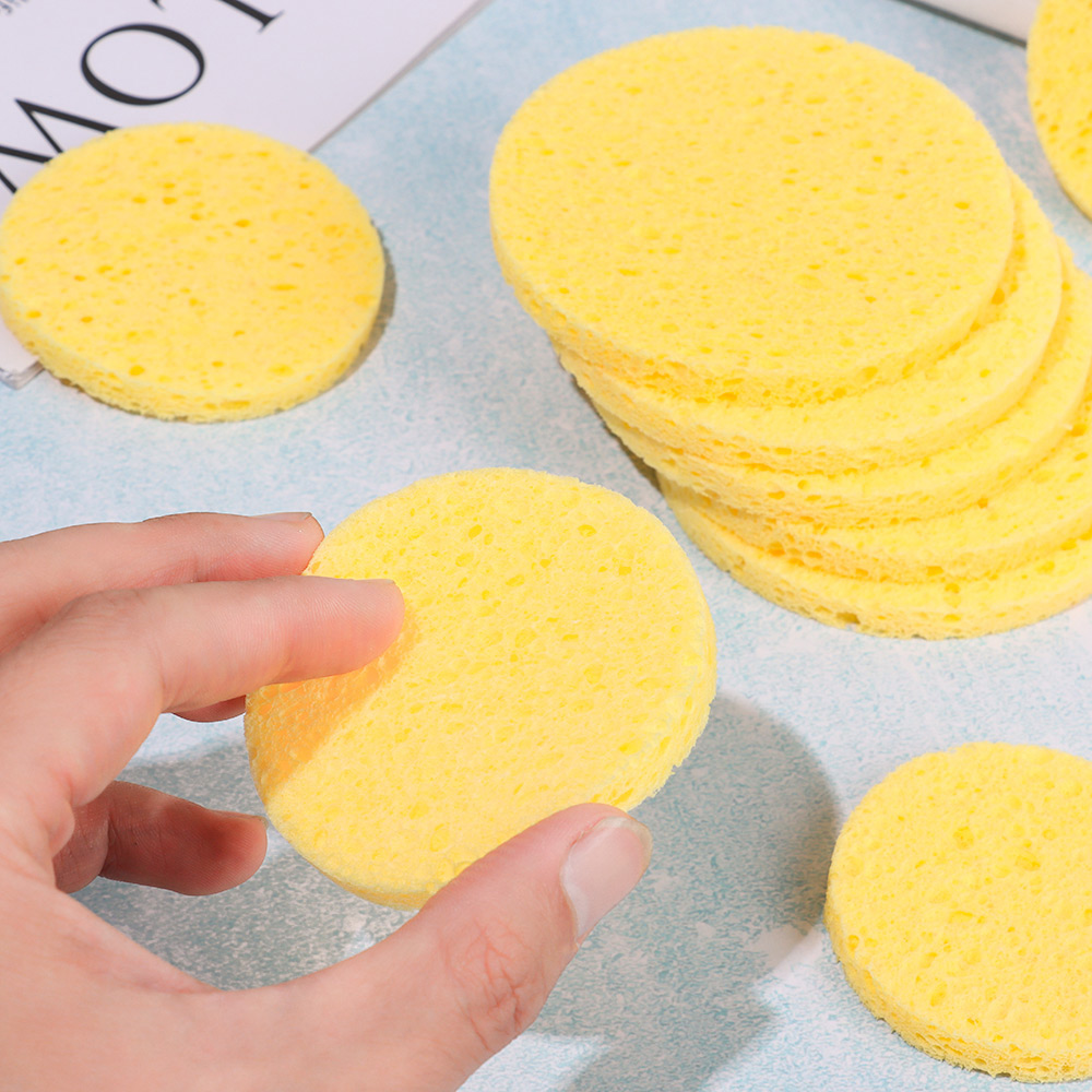 10 adet 6-9 cm Sarı Yüz Yuvarl - Kiss Beauty Makeup Remover incelemesi ve fiyatı