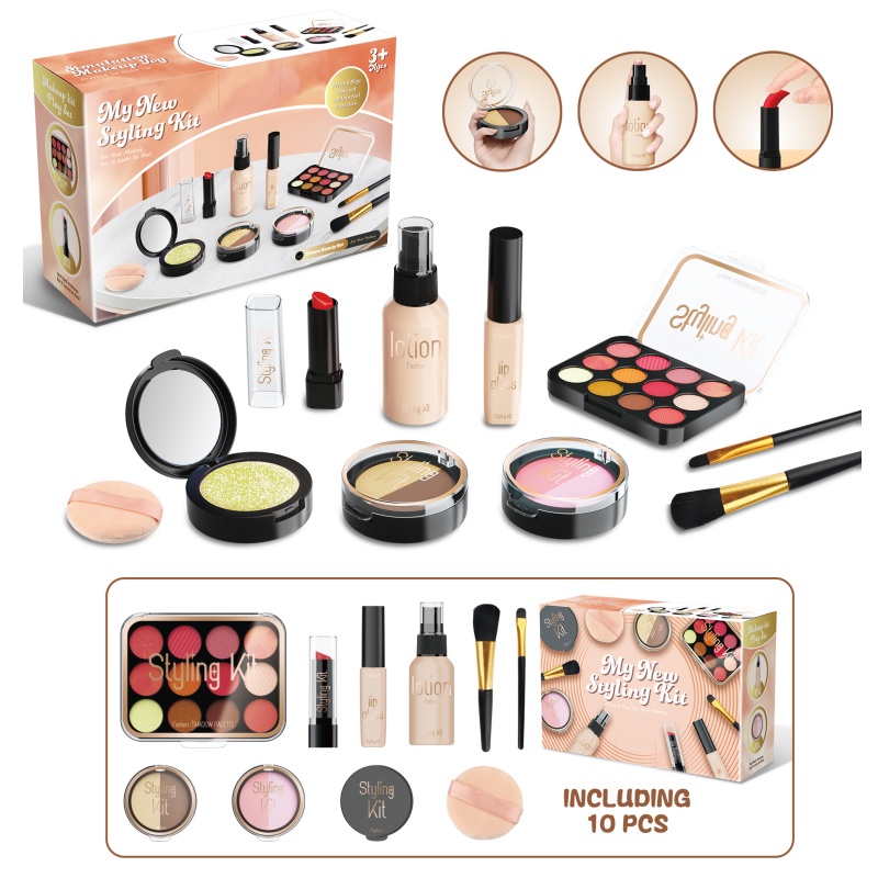 Çocuklar makyaj 3-6 yaş için S - Beauty Makeup Set For Kids incelemesi ve fiyatı