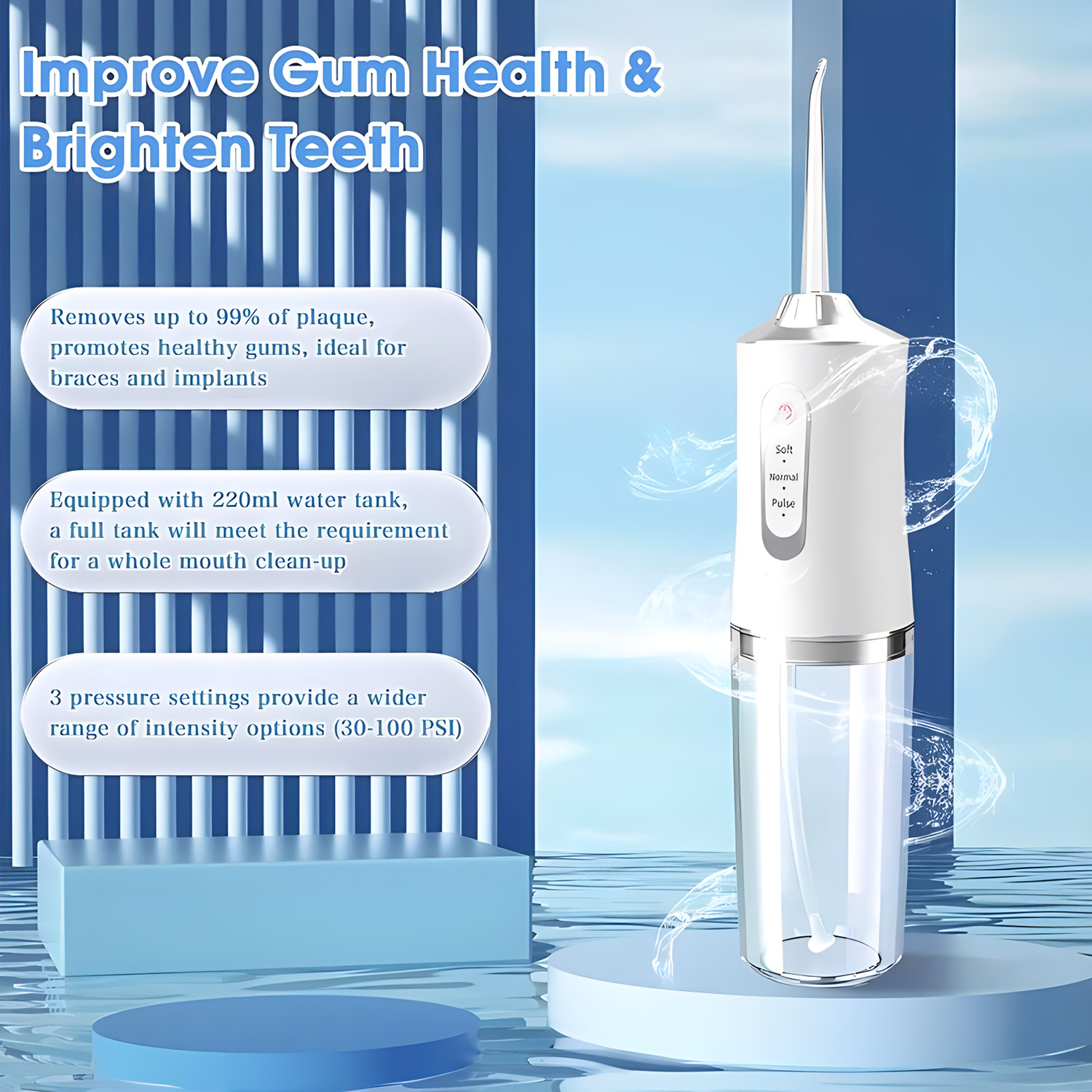 Taşınabilir Oral Irrigator USB - Micellar Water Cleanser incelemesi ve fiyatı