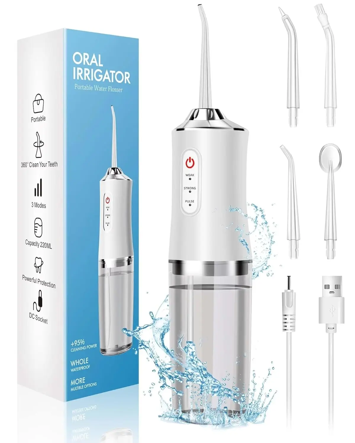 Oral Irrigator Taşınabilir Su  - Micellar Water Cleanser incelemesi ve fiyatı