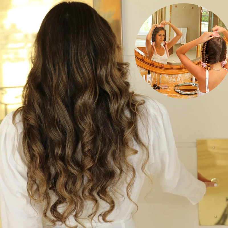 Kadın Heatless Curling çubuk H - Hair Curling Wand incelemesi ve fiyatı