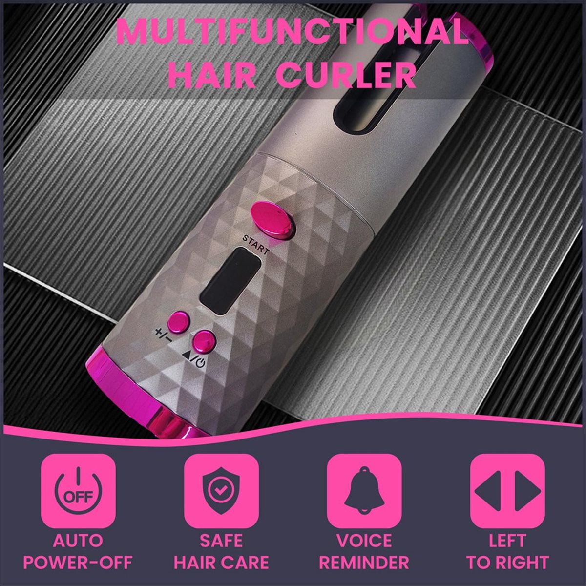 N18R Kablosuz Saç Maşası Plaj  - Hair Curling Wand incelemesi ve fiyatı