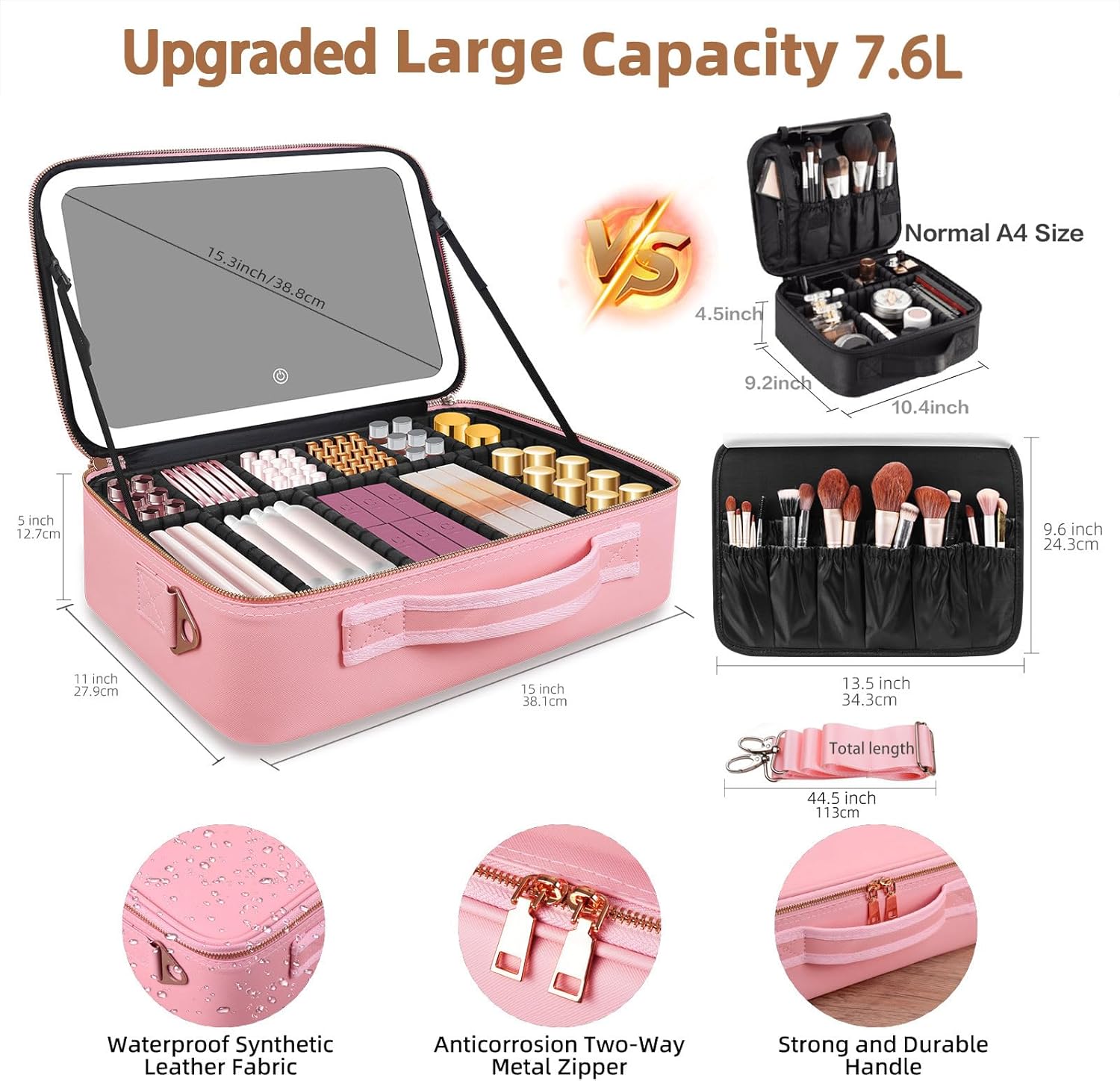Büyük Kapasiteli Makyaj Çantas - Makeup Organizer incelemesi ve fiyatı