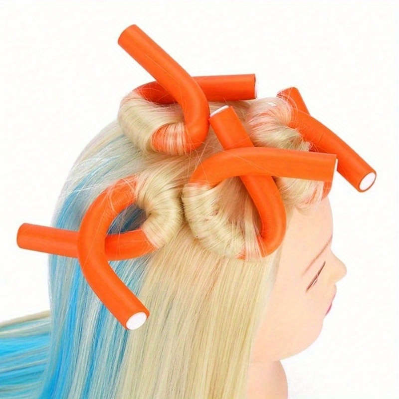 10 adet Esnek Isısız bigudiler - Hair Curling Wand incelemesi ve fiyatı